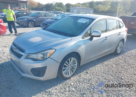 2013 Subaru Impreza 2.0I Premium z USA, uszkodzony, nr VIN JF1GPAD68D2840249